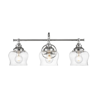 Daphne 3-light Vanity in Chrome