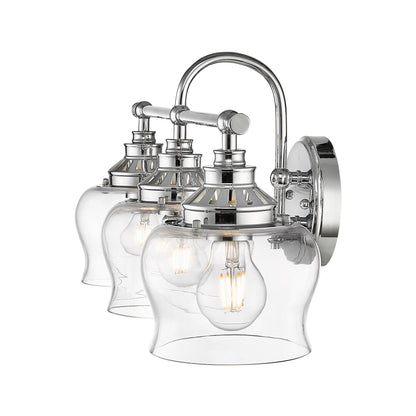 Daphne 3-light Vanity in Chrome