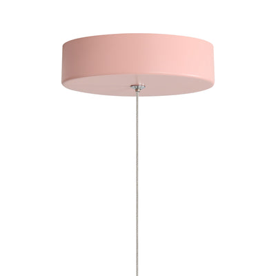 Solsken Integrated LED Pendant in Dusty Rose
