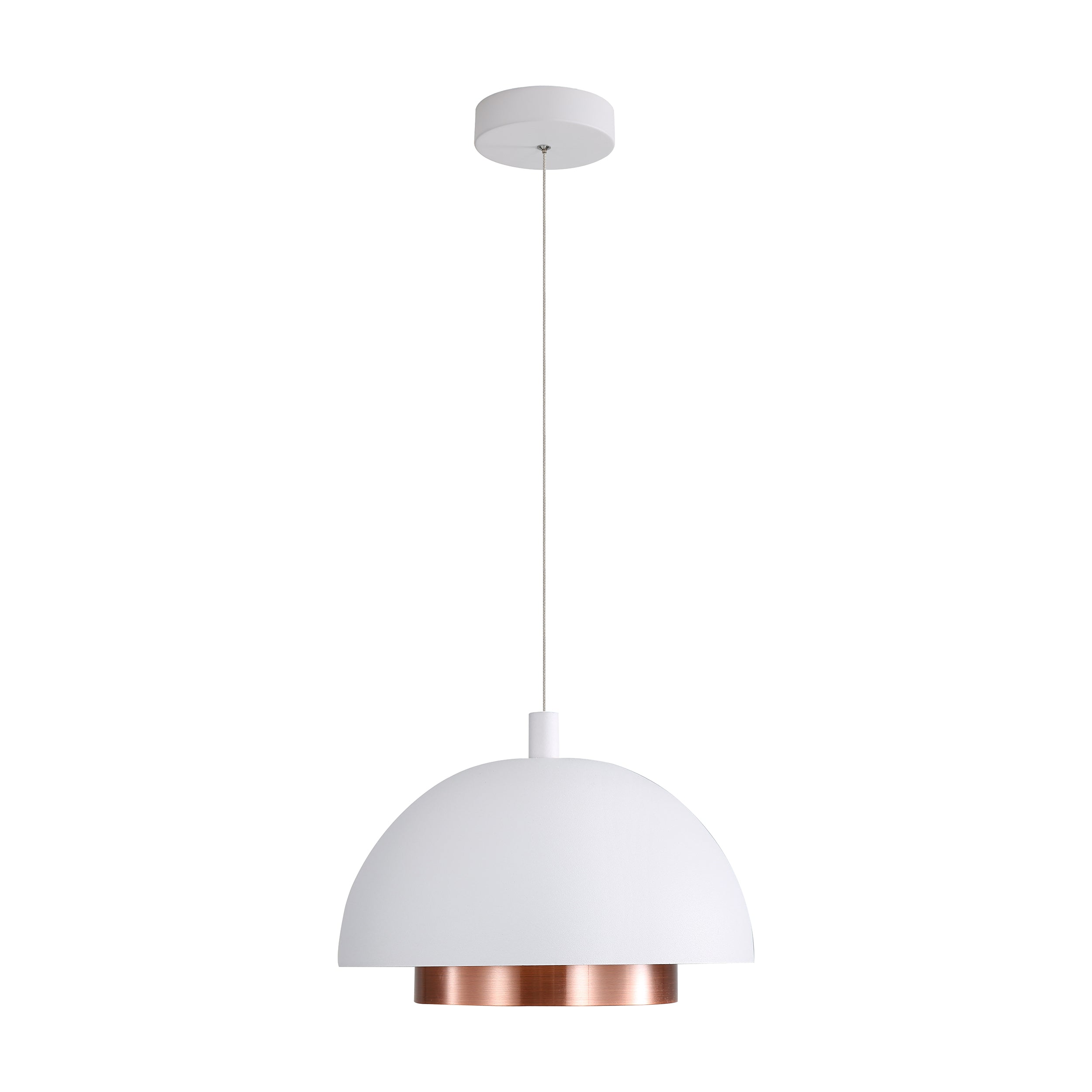 Solsken Integrated LED 12in Pendant in Sand White