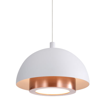 Solsken Integrated LED 12in Pendant in Sand White