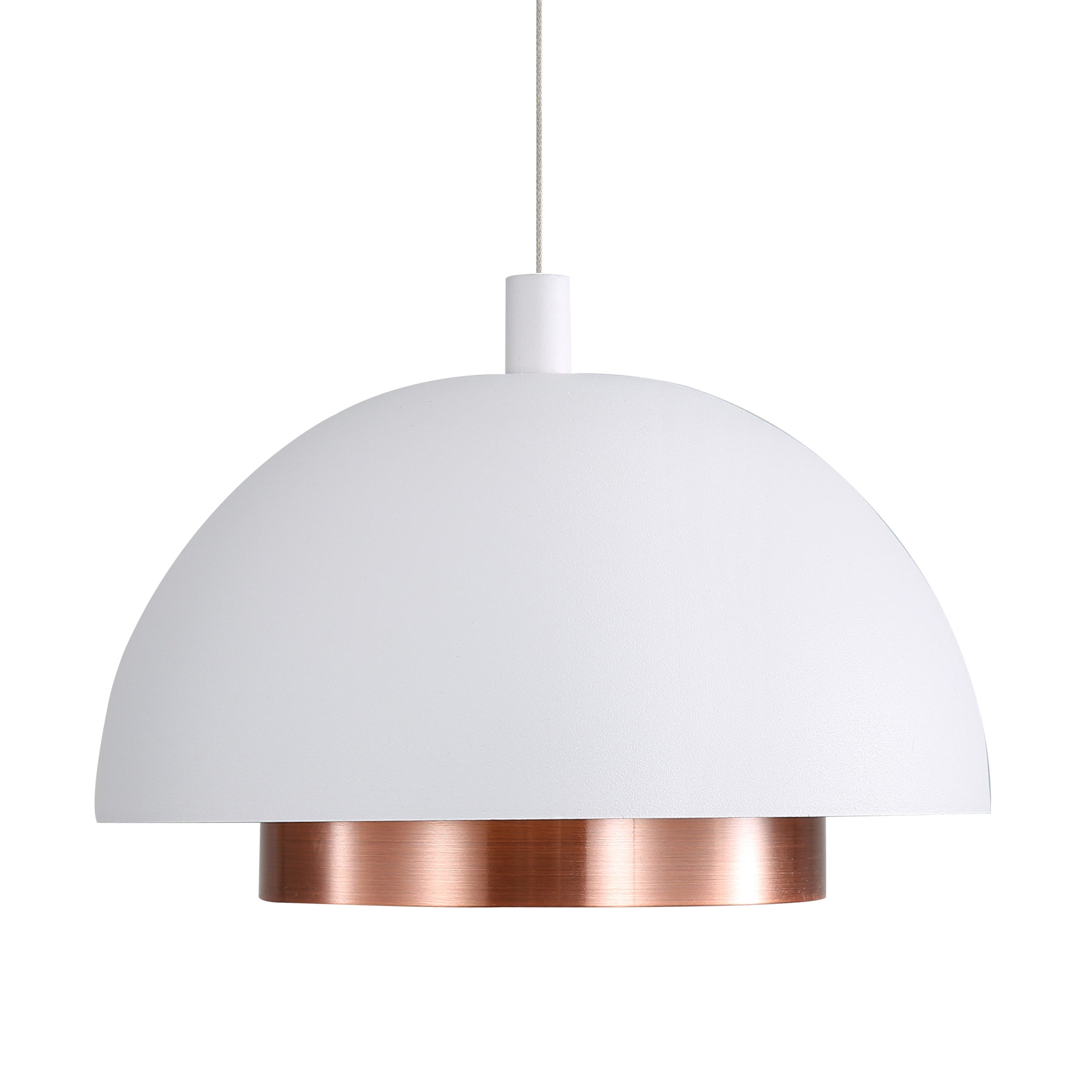Solsken Integrated LED 12in Pendant in Sand White