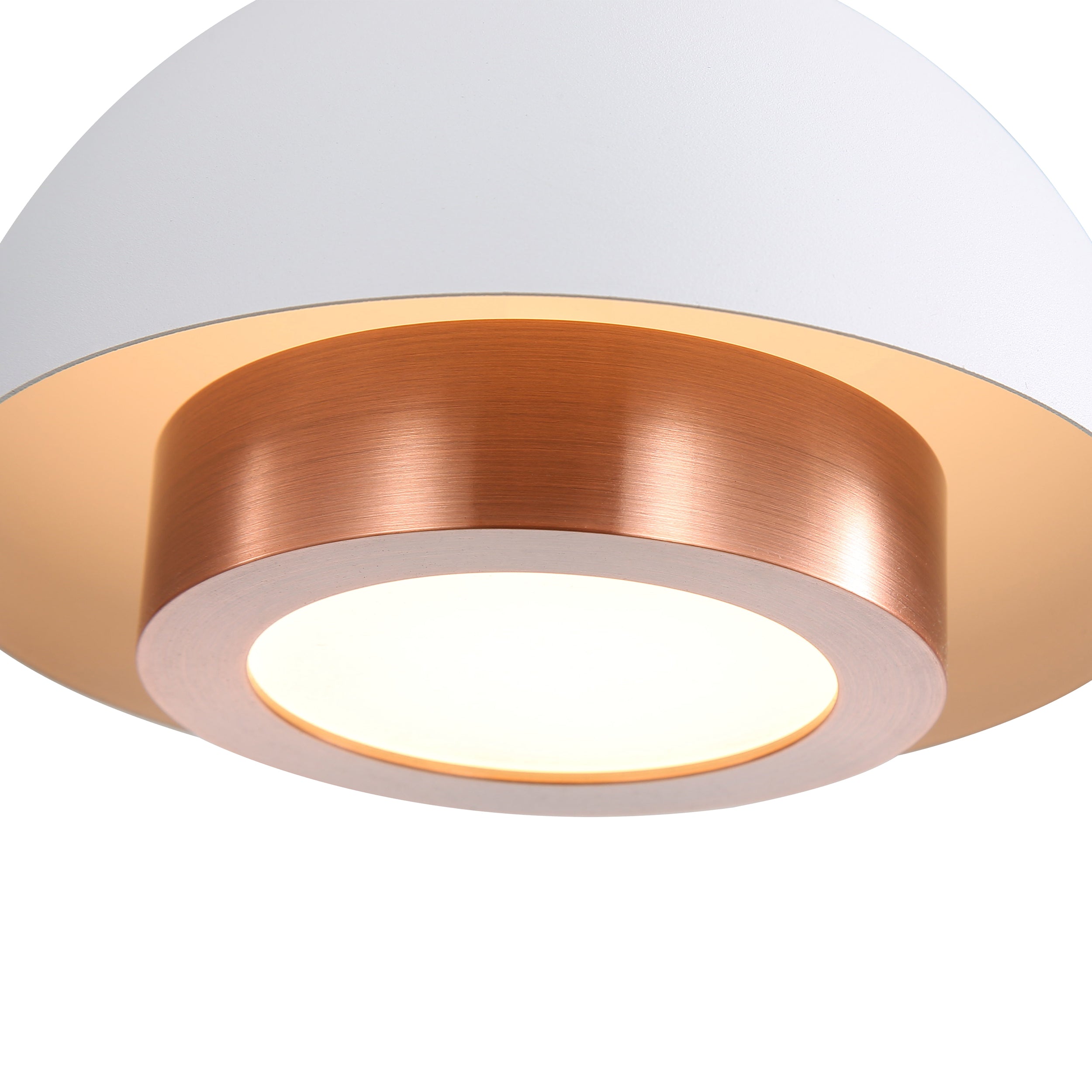 Solsken Integrated LED 12in Pendant in Sand White