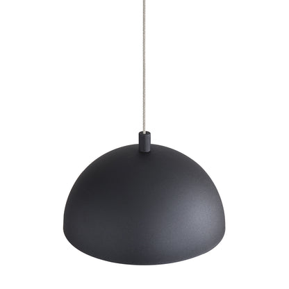 Solsken Integrated LED 7in Pendant in Sand Black