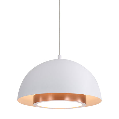 Solsken Integrated LED 7in Pendant in Sand White