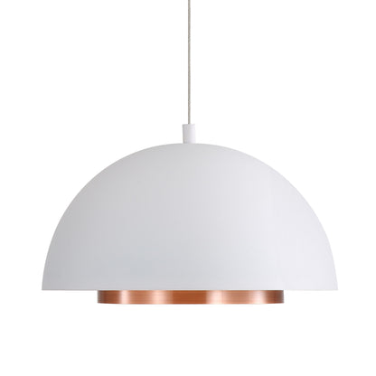 Solsken Integrated LED 7in Pendant in Sand White