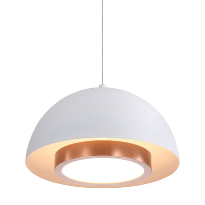 Solsken Integrated LED 7in Pendant in Sand White