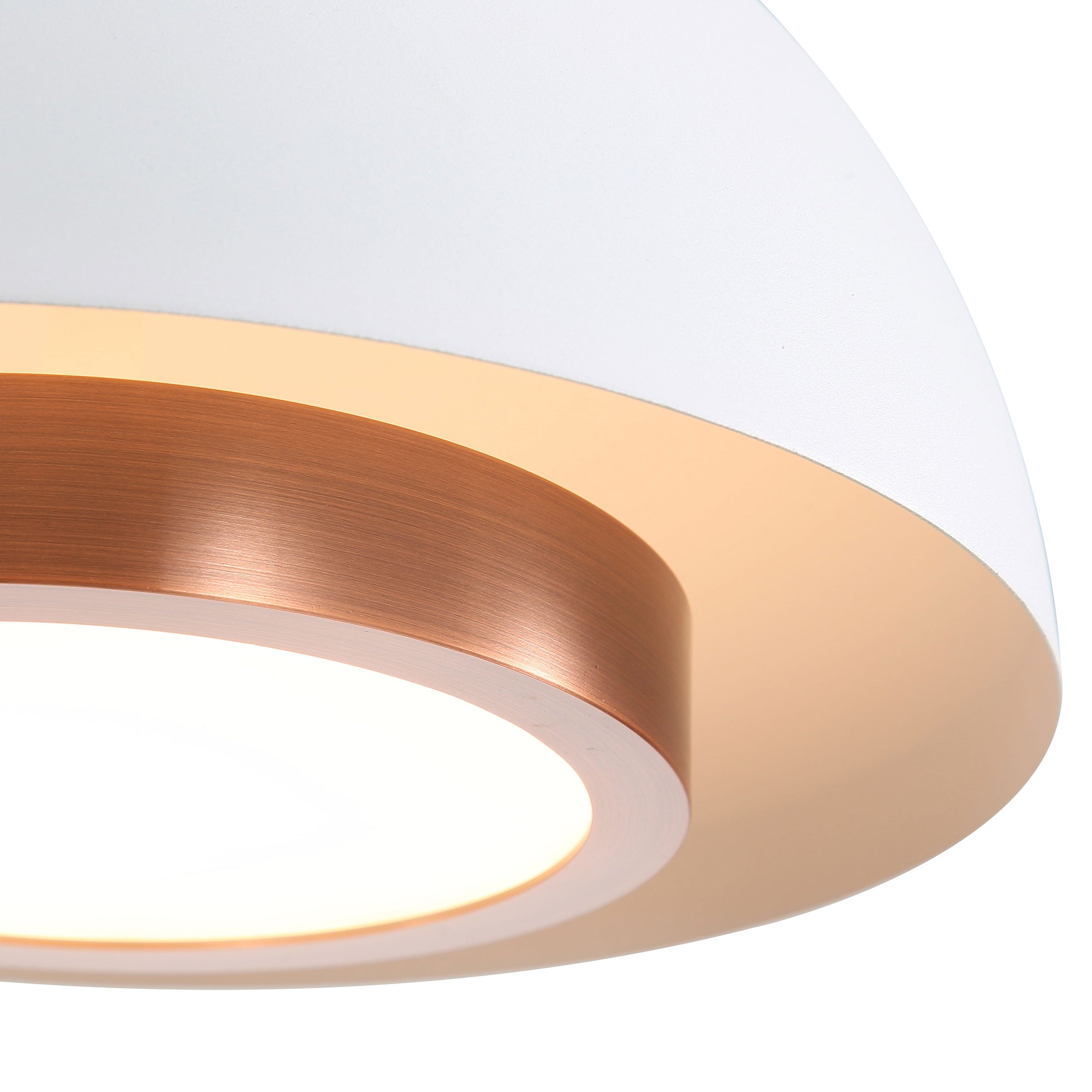 Solsken Integrated LED 7in Pendant in Sand White