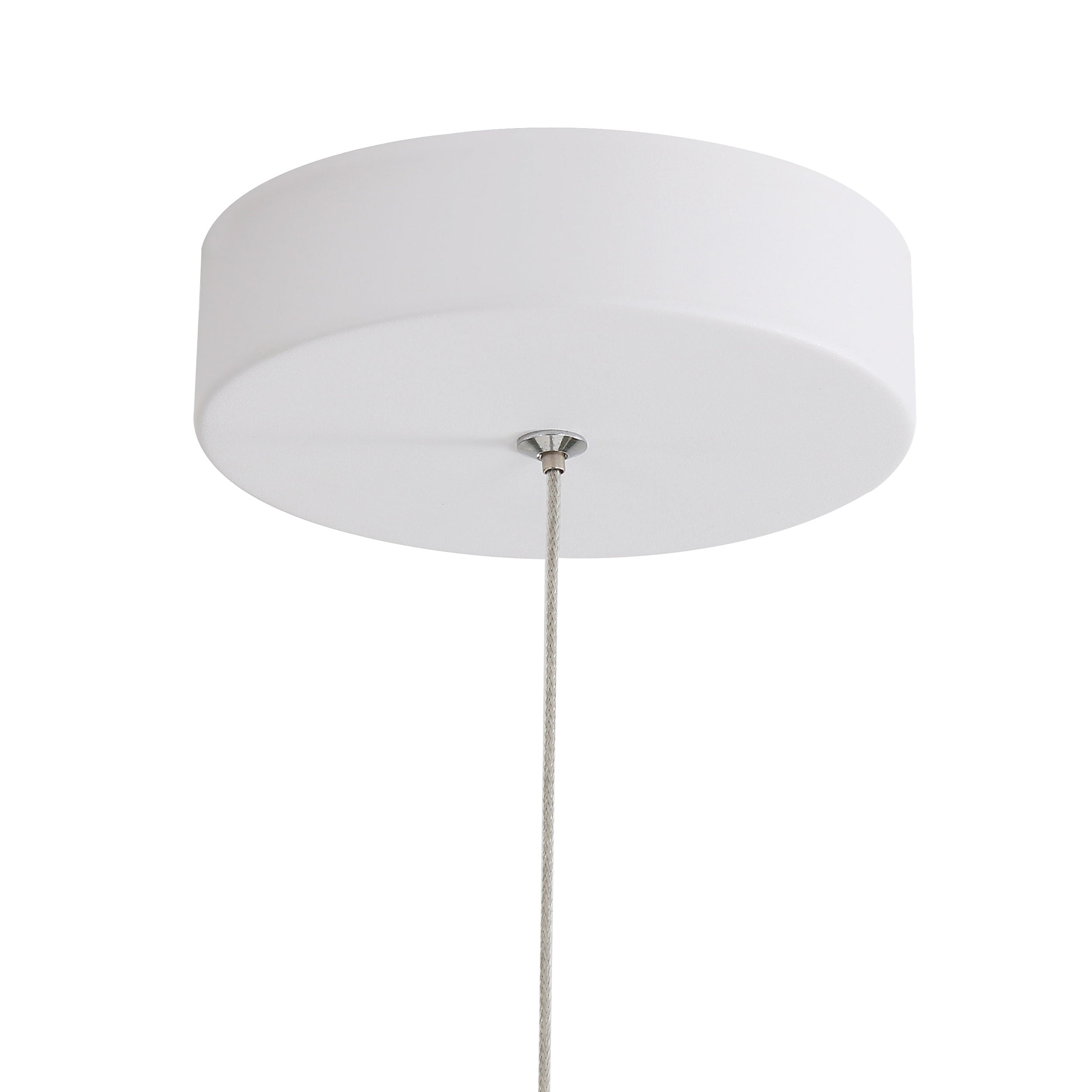 Solsken Integrated LED 7in Pendant in Sand White