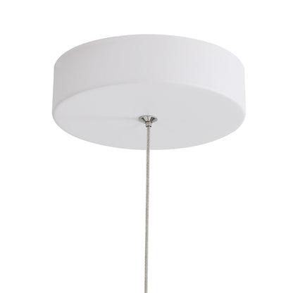Solsken Integrated LED 7in Pendant in Sand White