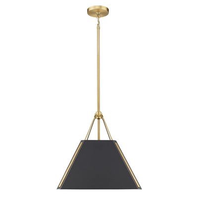 Ranik 1-light Pendant in Brushed Champagne Brass