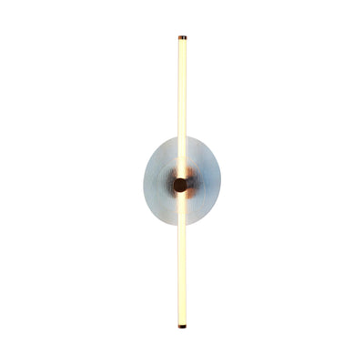 Yep by Golden Lighting Colorella LED Wall Sconce in Rose Gold with Blue and Clear Glass - - Golden Lighting