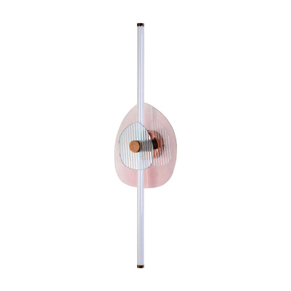 Yep by Golden Lighting Colorella LED Wall Sconce in Rose Gold with Pink and Blue Glass - - Golden Lighting