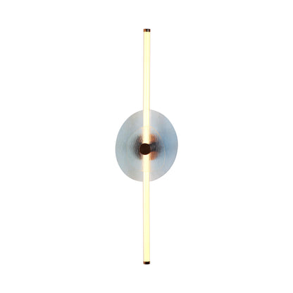 Yep by Golden Lighting Colorella LED Wall Sconce in Rose Gold with Blue and Clear Glass - - Golden Lighting