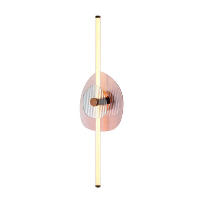 Yep by Golden Lighting Colorella LED Wall Sconce in Rose Gold with Pink and Blue Glass - Default Title - Golden Lighting