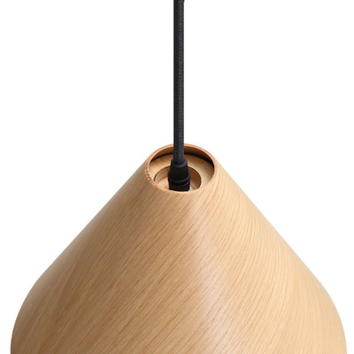 Golden Lighting Conique 2-light Pendant in Light Walnut - - Golden Lighting