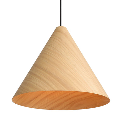 Golden Lighting Conique 2-light Pendant in Light Walnut - Default Title - Golden Lighting