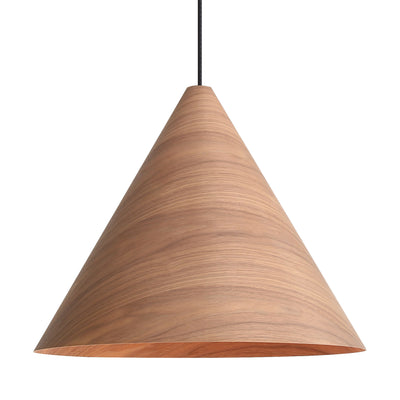 Golden Lighting Conique 3-light Pendant in Dark Walnut - - Golden Lighting