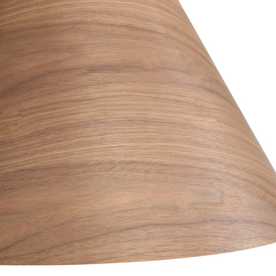 Golden Lighting Conique 3-light Pendant in Dark Walnut - - Golden Lighting
