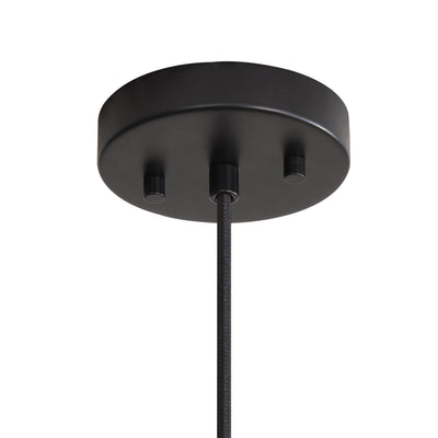 Golden Lighting Conique 3-light Pendant in Dark Walnut - - Golden Lighting