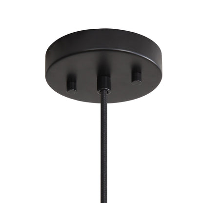 Golden Lighting Conique 3-light Pendant in Dark Walnut - - Golden Lighting
