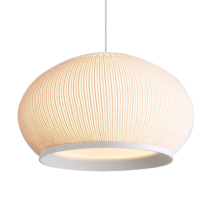 Golden Lighting Tela Integrated LED 11in Pendant in Sand Yellow