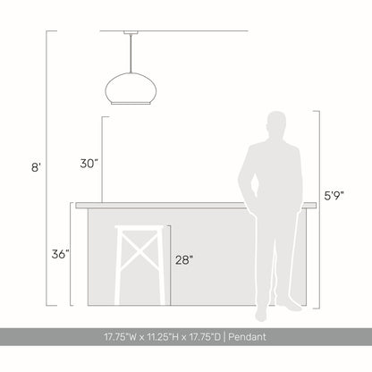 Golden Lighting Tela Integrated LED 11in Pendant in Sand Yellow - - Golden Lighting
