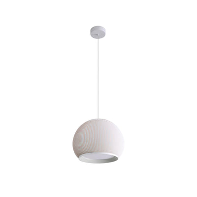 Golden Lighting Tela Integrated LED 14in Pendant in Sand Yellow - - Golden Lighting