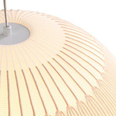 Golden Lighting Tela Integrated LED 11in Pendant in Sand Yellow - - Golden Lighting