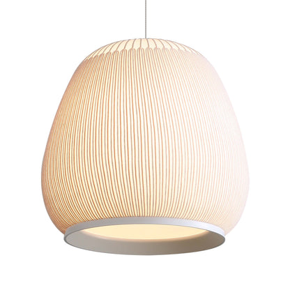 Golden Lighting Tela Integrated LED 18in Pendant in Sand Yellow - Default Title - Golden Lighting