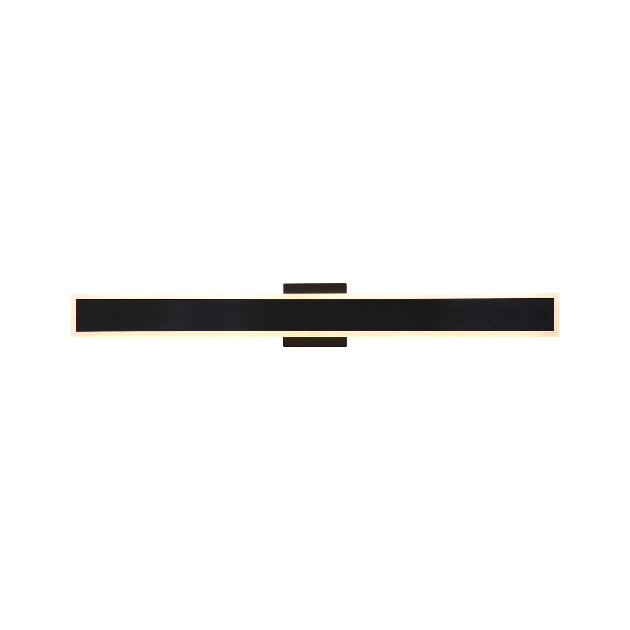 Golden Lighting Obsidian Integrated LED 35in Outdoor Wall in Sand Black - - Golden Lighting