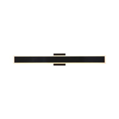 Golden Lighting Obsidian Integrated LED 35in Outdoor Wall in Sand Black - - Golden Lighting
