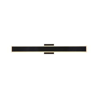 Golden Lighting Obsidian Integrated LED 35in Outdoor Wall in Sand Black - - Golden Lighting