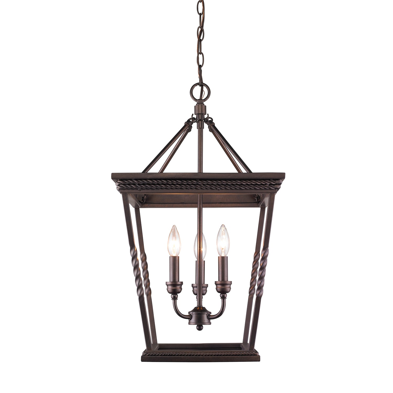 Davenport 3 Light Pendant - - Golden Lighting