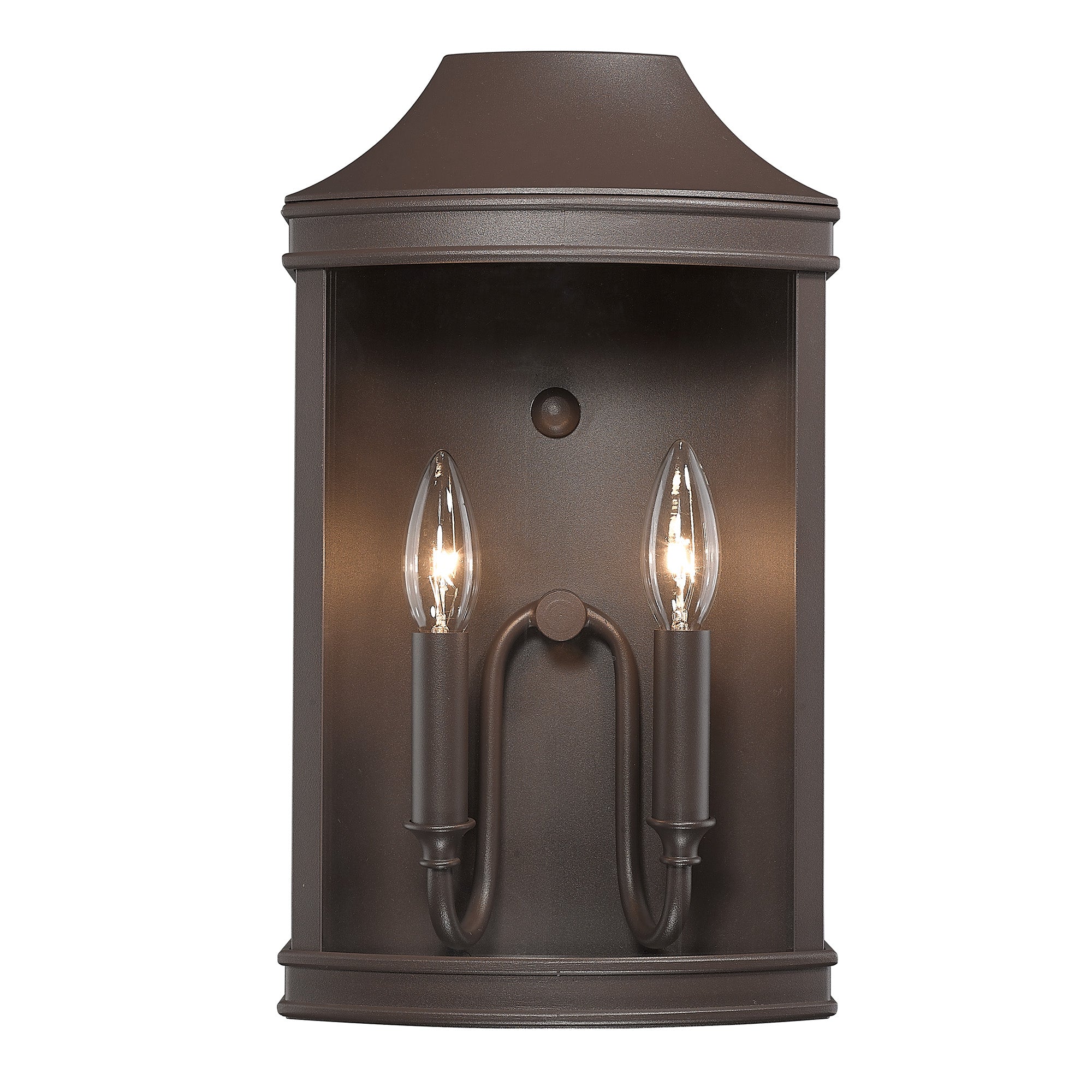 Cohen 2-light Outdoor Wall in Textured Bronze