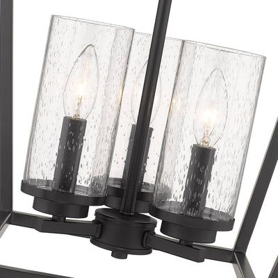 Golden Lighting Mercer 3-light Pendant in Matte Black - - Golden Lighting