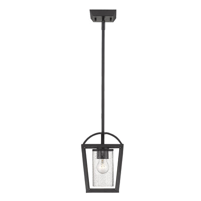 Golden Lighting Mercer 1-light Pendant in Matte Black - - Golden Lighting