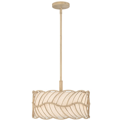 Simbolo 3-light Pendant in Almond