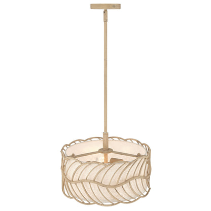 Simbolo 3-light Pendant in Almond