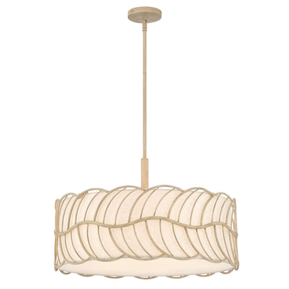 Simbolo 5-light Pendant in Almond