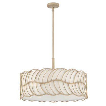 Simbolo 5-light Pendant in Almond