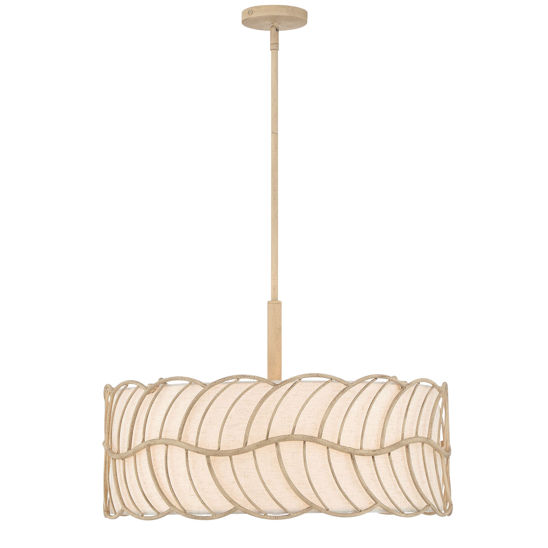 Simbolo 5-light Pendant in Almond
