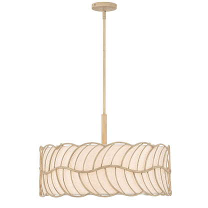 Simbolo 5-light Pendant in Almond