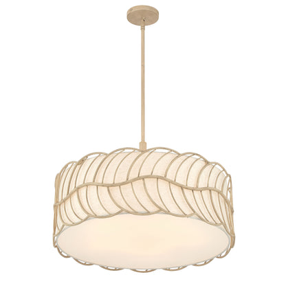 Simbolo 5-light Pendant in Almond