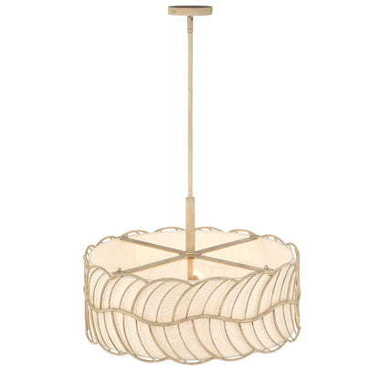 Simbolo 5-light Pendant in Almond