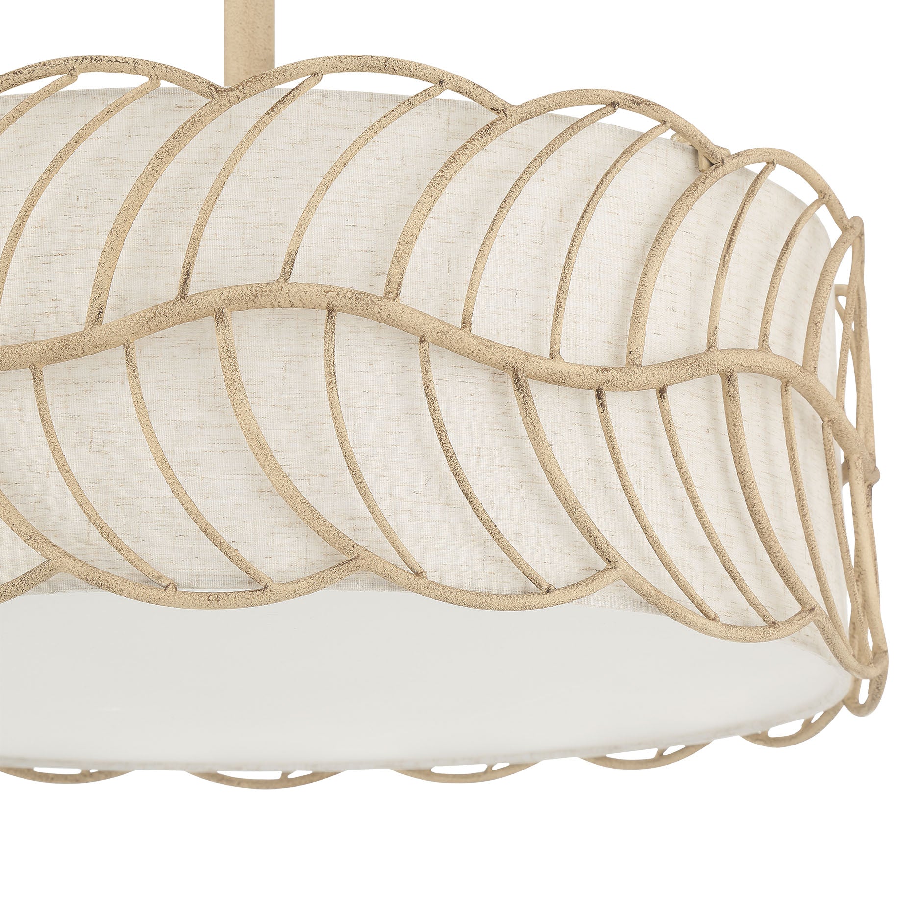 Simbolo 5-light Pendant in Almond