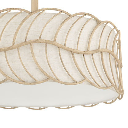 Simbolo 5-light Pendant in Almond