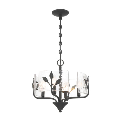 Bloem 4-light Pendant in Natural Black