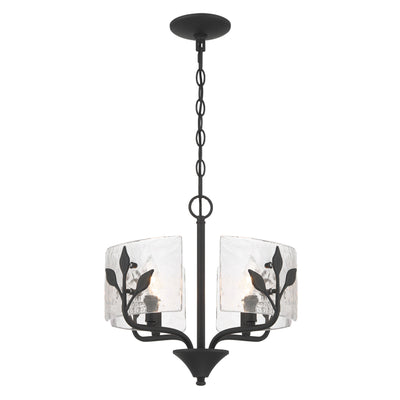 Bloem 4-light Pendant in Natural Black, alternate view - Golden Lighting