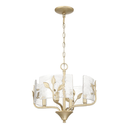 Bloem 4-light Pendant in White Gold